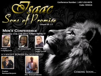 MTN... Presents Isaac Sons of Promise Mens Conference Night 3- Part 2 