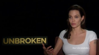 Angelina Jolie Talks About Faith in UNBROKEN 