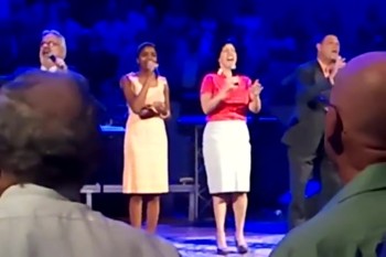 Steve Parker and Aloma (Baptist) Church's praise team and choir lead the congregation in singing Matt Redman's "Only Jesus".  Aloma continues to worship the Lord.