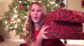Molly Rae created her 1st music video all by herself... and she put the true meaning of Christmas in Mariah Carey's song, "All I Want for Christmas is You".