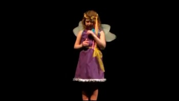 7 yr old  Elora singing 'Panis Angelicus' at Center Theatre 