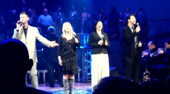 Aloma Baptist Church's praise team and choir lead the congregation in singing Matt Redman's "Here Is Love".  Aloma continues to worship the Lord.