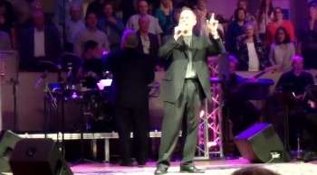 Guest worship leader Jason Breland leads Aloma Baptist Church in singing Jeremy Camp's "Overcome".  Aloma continues to worship the Lord.