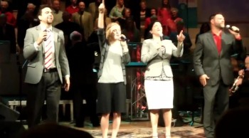 Aloma Baptist Church's praise team and choir leads in singing Newsboys' "I Am Free".  Aloma continues to worship the Lord.