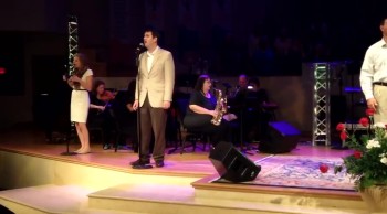 Aloma Baptist Church's praise team and choir leads the congregation in singing "My Jesus, I Love Thee".  Aloma continues to worship the Lord.