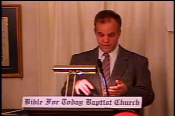 	Going Through Samaria   – John 4:1-54  -- John Bible Study  – Daniel S. Waite – BFTBC <br />	<br />	On Tuesday, January 28,  2015, Pastor Daniel S. Waite discussed John 4:1-54 at the Genesis Bible Study of the Bible For Today Baptist Church of Collingswood, New Jersey.<br />			<br />	Pastor D. A. Waite<br />	Bible For Today Baptist Church<br />	900 Park Avenue										<br />	Collingswood, NJ 08108<br />	<br />	www.BibleForToday.org<br />	856-854-4747<br />	<br />			<br /><br />John 4:1-54 <br /><br /> When therefore the Lord knew how the Pharisees had heard that Jesus made and baptized more disciples than John,  2 (Though Jesus himself baptized not, but his disciples,)  3 He left Judaea, and departed again into Galilee.  4 And he must needs go through Samaria.  5 Then cometh he to a city of Samaria, which is called Sychar, near to the parcel of ground that Jacob gave to his son Joseph.  6 Now Jacob's well was there. Jesus therefore, being wearied with his journey, sat thus on the well: and it was about the sixth hour.  7 There cometh a woman of Samaria to draw water: Jesus saith unto her, Give me to drink.  8 (For his disciples were gone away unto the city to buy meat.)  9 Then saith the woman of Samaria unto him, How is it that thou, being a Jew, askest drink of me, which am a woman of Samaria? for the Jews have no dealings with the Samaritans.  10 Jesus answered and said unto her, If thou knewest the gift of God, and who it is that saith to thee, Give me to drink; thou wouldest have asked of him, and he would have given thee living water.  