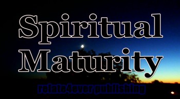 Spiritual Maturity Book Interview 