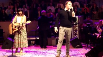 Aloma Baptist Church's praise team and choir lead in singing "Come Thou Fount".  Aloma continues to worship the Lord.