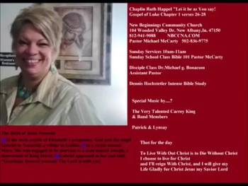 New Beginnings Church Saturday<br />Night Services New Albany,In.