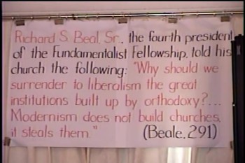 Part 1 --  The Fundamental Baptist Fellowship & Background of Methodism    – History of Fundamentalism Class #22 – BFTBC 