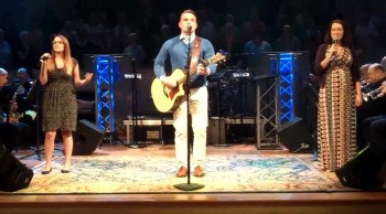 Aloma Baptist Church's praise team and choir leads the congregation in singing the traditional "How Great Thou Art".  Aloma continues to worship the Lord.