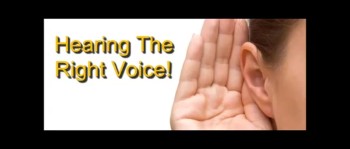 Hearing the Right Voice! - Randy Winemiller 