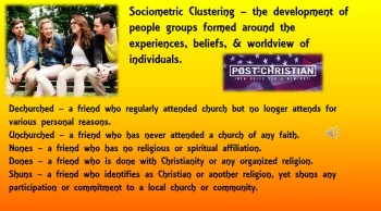 PostChristian Evangelism Workshop, Part 1 