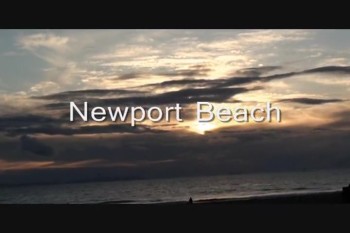 Newport Beach.Sunset 