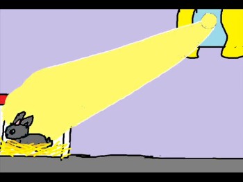 This is an animation of rabbits to the song called<br />To Where You Are!