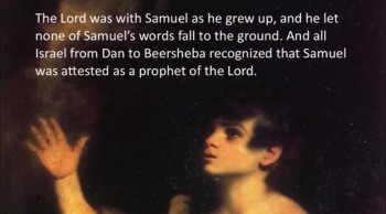 Samuel: Prophet, Judge and Seer 