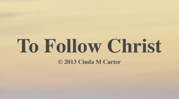 To Follow Christ 