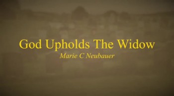 God Upholds The Widow