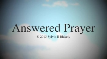 Answered Prayer 