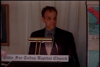 No Fault In The Lord Jesus Christ    – John 19:1-42 -- John Bible Study  – Daniel S. Waite – BFTBC <br />		<br />On Tuesday, May 12,  2015,  Pastor Daniel S. Waite discussed John 19:1-42 at the Gospel of John Bible Study of the Bible For Today Baptist Church of Collingswood, New Jersey.<br />					<br />Pastor D. A. Waite<br />Bible For Today Baptist Church<br />900 Park Avenue										<br />Collingswood, NJ 08108<br />					<br />www.BibleForToday.org<br />856-854-4747<br />							<br />	<br />John 19:1-4<br /><br /><br />Then Pilate therefore took Jesus, and scourged him.  2 And the soldiers platted a crown of thorns, and put it on his head, and they put on him a purple robe,  3 And said, Hail, King of the Jews! and they smote him with their hands.  4 Pilate therefore went forth again, and saith unto them, Behold, I bring him forth to you, that ye may know that I find no fault in him. <br /><br />	<br />Gospel of John, Daniel S. Waite, BFTBC, D. A. Waite, Collingswood, King James Bible, salvation, The Lord Jesus Christ, Pilate, crown of thorns, King of the Jews, Son of God, Caesar’s friend,  passover, what I have written,  It is finished, gave up the ghost, Joseph of Arimathaea, Nicodemus, new sepulchre<br /><br /><br /><br />		<br />Live Streaming Sunday 10:00am  Sunday 1:30pm  &Thursday 8:00pm <br />			<br />https://www.BibleForToday.org<br />https://www.sermonaudio.com/biblefortoday<br />https://vimeo.com/biblefortoday							<br />https://www.godtube.com/biblefortoday/				<br />https://www.youtube.com/mydailyblessing<br /><br /><br />https://www.facebook.com/pages/The-Bible-For-Today/111060712302527?ref=hl				<br />							<br />	<br />