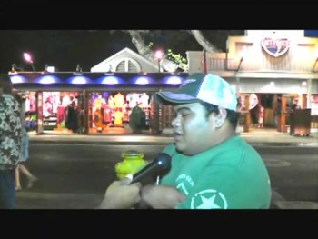 Street evangelism,  Maui, Hawaii, Preaching the Gospel of everlasting life through Jesus Christ