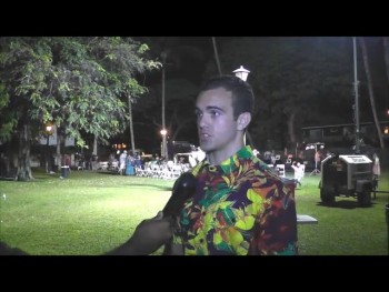 Street evangelism,  Maui, Hawaii, Preaching the Gospel of everlasting life through Jesus Christ