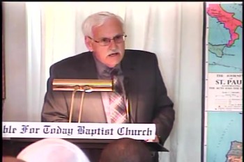 The Making of A Missionary – Pastor D. A. Waite – BFTBC<br />				<br />On Sunday, May 31, 2015, Dr. David Bennett preached a sermon entitled: “The Making of A Missionary“ from the texts of Acts 9:1-6 at the Bible For Today Baptist Church of Collingswood, New Jersey.<br />				<br />Pastor D. A. Waite<br />Bible For Today Baptist Church<br />900 Park Avenue<br />Collingswood, NJ 08108<br />				<br />www.BibleForToday.org<br />856-854-4747<br />	<br /><br />Acts 9:1-6<br /><br /> And Saul, yet breathing out threatenings and slaughter against the disciples of the Lord, went unto the high priest,  2 And desired of him letters to Damascus to the synagogues, that if he found any of this way, whether they were men or women, he might bring them bound unto Jerusalem.  3 And as he journeyed, he came near Damascus: and suddenly there shined round about him a light from heaven:  4 And he fell to the earth, and heard a voice saying unto him, Saul, Saul, why persecutest thou me?  5 And he said, Who art thou, Lord? And the Lord said, I am Jesus whom thou persecutest: it is hard for thee to kick against the pricks.  6 And he trembling and astonished said, Lord, what wilt thou have me to do? And the Lord said unto him, Arise, and go into the city, and it shall be told thee what thou must do. <br />	<br /><br />Acts, BFTBC, D. A. Waite, Collingswood, Bible For Today, King James, KJB, salvation, Lord Jesus Christ, faith alone, David Bennett, making of a missionary, Saul, high priest, Jerusalem, why persecutes thou me, kick against the pricks, what wilt thou have me to do<br /><br />	<br />