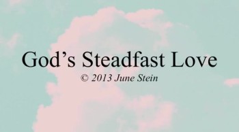 God's Steadfast Love 