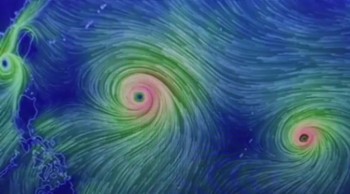 Two Super Typhoons Headed To Japan  China  Guam 