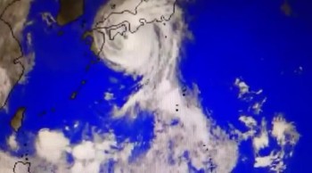 Typhoon Nangka Hits Japan 