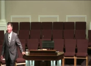 Todd Bell delivers the morning message during the Wing's as Eagles Mission Air Service Conference.