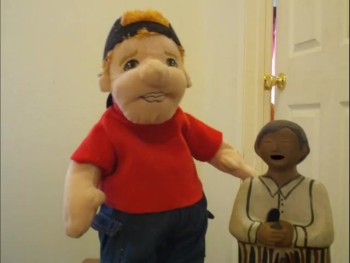 Tibbs Omalay and Charlie describe how to make something out of clay 