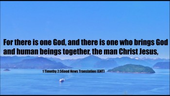 One who bring God and human beings together 