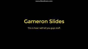 Gameron Slides | New! 