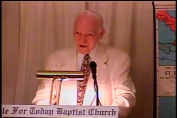 Fervent In The Spririt  –  Acts 18:22-28  - BFTBC Midweek Service  – Pastor D. A. Waite<br />						<br />On Thursday October 15, 2015,  Pastor D. A. Waite discussed Acts 18:22-28 at the midweek service of the Bible For Today Baptist Church of Collingswood, New Jersey.<br />	<br />All midweek services are streamed live Thursdays at 8:00 pm ET at  https://biblefortoday.org/flow_player.htm<br />								<br />Pastor D. A. Waite<br />Bible For Today Baptist Church<br />900 Park Avenue<br />Collingswood, NJ 08108		<br />					<br />www.BibleForToday.org<br />856-854-4747<br />	<br />Acts 18:22-28<br /><br />22 And when he had landed at Caesarea, and gone up, and saluted the church, he went down to Antioch.  23 And after he had spent some time there, he departed, and went over all the country of Galatia and Phrygia in order, strengthening all the disciples.  24 And a certain Jew named Apollos, born at Alexandria, an eloquent man, and mighty in the scriptures, came to Ephesus.  25 This man was instructed in the way of the Lord; and being fervent in the spirit, he spake and taught diligently the things of the Lord, knowing only the baptism of John.  26 And he began to speak boldly in the synagogue: whom when Aquila and Priscilla had heard, they took him unto them, and expounded unto him the way of God more perfectly.  27 And when he was disposed to pass into Achaia, the brethren wrote, exhorting the disciples to receive him: who, when he was come, helped them much which had believed through grace:  