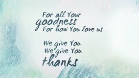 We Give You Thanks by All Sons & Daughters 