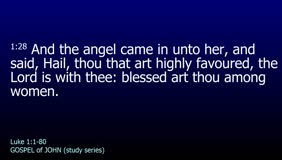 Gospel of John (Study Series)<br />Chapter and Verse By Verse Study<br />Gospel of John Chapter 1 