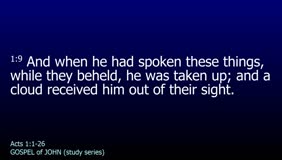 Gospel of John (Study Series)<br />Chapter and Verse By Verse Study<br />Gospel of John Chapter 1 <br />