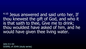 Gospel of John (Study Series)<br />Chapter and Verse By Verse Study<br />Gospel of John Chapter 1 