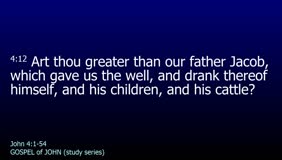 Gospel of John (Study Series)<br />Chapter and Verse By Verse Study<br />Gospel of John Chapter 1 