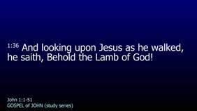 GOSPEL of JOHN-062-Ch.04 (I That Speak Unto Thee Am He - Messiah) Pt.1 