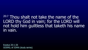 GOSPEL of JOHN-083-Ch.04 (Prophet Hath No Honour-Dishonour Christ Jesus) Pt5 