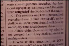 The LORD is my Strength and Song   – Exodus 15:1-27 – Daniel S. Waite -- BFTBC<br /><br />On Tuesday, December 15, 2015, Daniel S. Waite discussed Exodus 15:1-27 at the Biblical Tutorial Bible Study of the Bible For Today Baptist Church of Collingswood, New Jersey.	<br /><br />The BFTBC streams its services live each Sunday morning at 10:00 am ET over https://biblefortoday.org/flow_player.htm<br />		<br />Pastor D. A. Waite<br />Bible For Today Baptist Church<br />900 Park Avenue				<br />Collingswood, NJ 08108<br /><br />https://www.BibleForToday.org<br />856-854-4747	<br /><br />https://www.sermonaudio.com/biblefortoday<br />https://vimeo.com/biblefortoday<br />\https://www.godtube.com/biblefortoday/<br />https://www.youtube.com/watch?v=pP4L-00jjSU&list=UUg1xGFDgLaxgOtFJ4yK4S8w<br />https://www.facebook.com/pages/The-Bible-For-Today/111060712302527<br /><br /><br />Exodus 15:1 - 27<br /><br />Then sang Moses and the children of Israel this song unto the LORD, and spake, saying, I will sing unto the LORD, for he hath triumphed gloriously: the horse and his rider hath he thrown into the sea.  2 The LORD is my strength and song, and he is become my salvation: he is my God, and I will prepare him an habitation; my father's God, and I will exalt him.  3 The LORD is a man of war: the LORD is his name.  4 Pharaoh's chariots and his host hath he cast into the sea: his chosen captains also are drowned in the Red sea.  5 The depths have covered them: they sank into the bottom as a stone.  6 Thy right hand, O LORD, is become glorious in power: thy right hand, O LORD, hath dashed in pieces the enemy. 