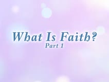 Christina Cheek- What is Faith? 