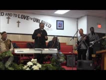 The One Time Only Holy Ghost Traveling Band playing a combination of Psalms 23 and 63 plus other scripture in the mix. Enjoy.