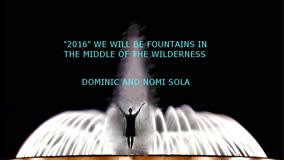 WORD FOR YOU, FOR 2016, BY Dominic Sola 