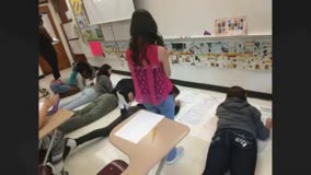 Many public schools are introducing Bible literature and history classes as an elective option for high school students.  However, many of these classes depend on private funding.  States, like North Carolina, provide teacher certification for the course but will not set aside funds to pay the teacher.  Classes like this one depend on donations to continue teaching students about the Bible.  Teachers in these classes are not allowed to attempt to convert students, but to teach them about the literature and history of the Bible.  The class in this video shares their teacher with another high school.  Their goal is to raise enough money to have a Bible History teacher in their school year round.  You can learn more about this class by visiting their facebook page "montgomery county bible association" or by contacting the Montgomery County Bible Association at PO Box 77, Troy, NC 27371.
