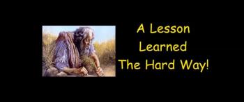 A Lesson Learned The Hard Way - Randy Winemiller 