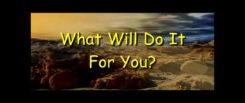 What Will Do It For You? - Randy Winemiller 