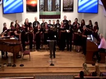 Song service by youth group.  Special music by church choir.  Sermon "Come Follow Me" by Pastor Aubrey Toup.<br />